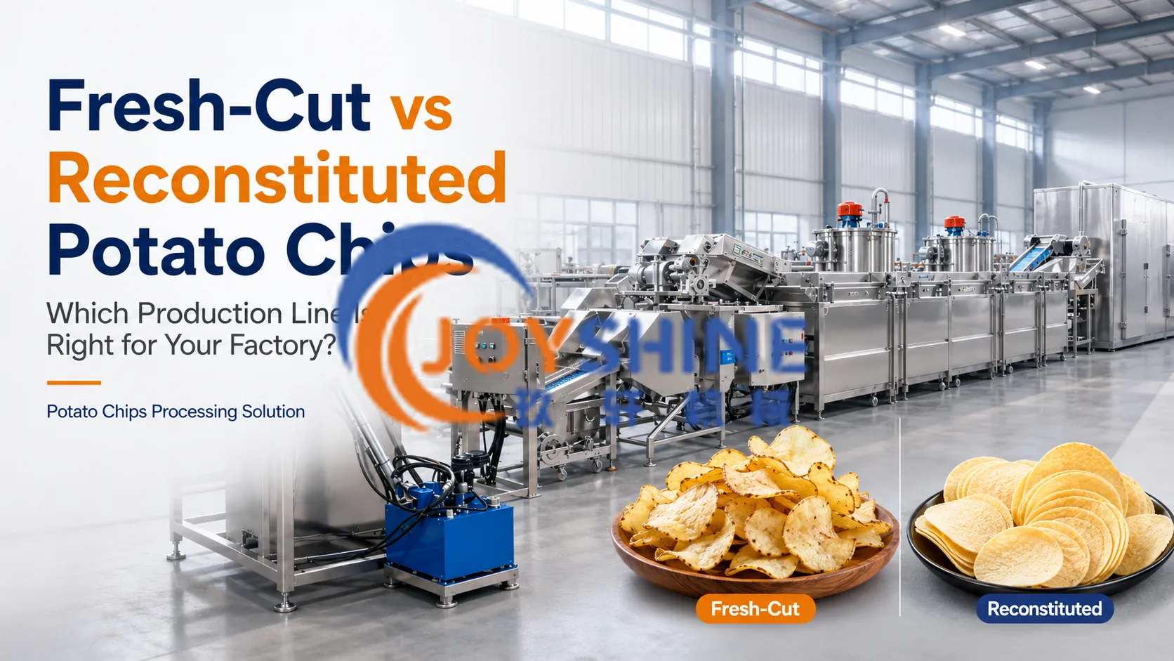 Fresh-Cut vs Reconstituted Potato Chips: Which Production Line Is Right for Your Factory?