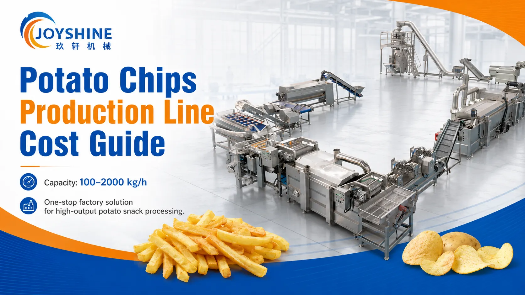 How Much Does a Potato Chips Production Line Cost?