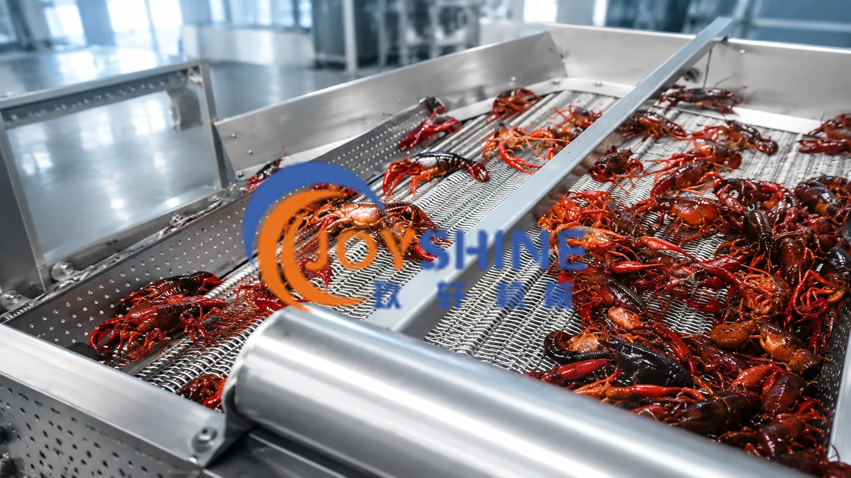  Fried crayfish production line