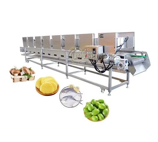 Air drying equipment for washed root vegetables